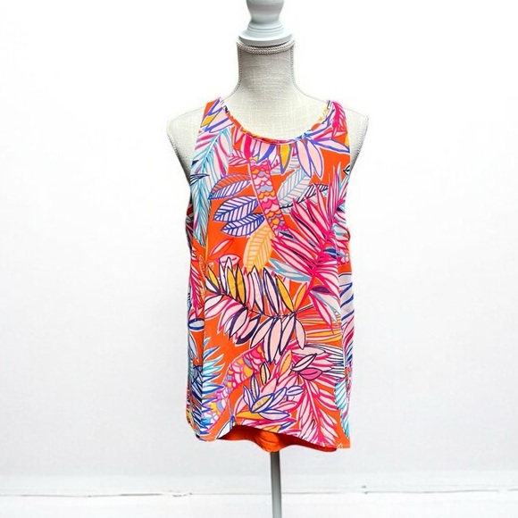 🌻NEW w.tags Buckhead Betties “Why Kiki” Ada Fly Away Back Blouse Size Large - Picture 5 of 13